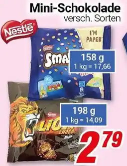CENTERSHOP Nestle Mini-Schokolade Angebot