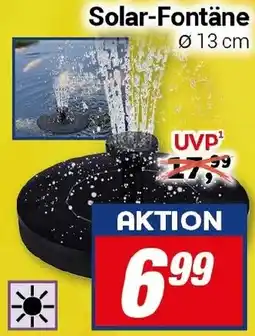 CENTERSHOP Solar-Fontäne Angebot