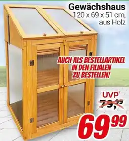 CENTERSHOP Gewächshaus Angebot