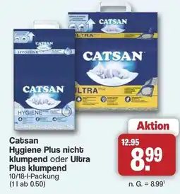 Famila Nord West Catsan Hygiene Plus nicht klumpend oder Ultra Plus klumpend Angebot