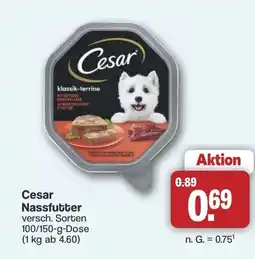 Famila Nord West Cesar Nassfutter Angebot