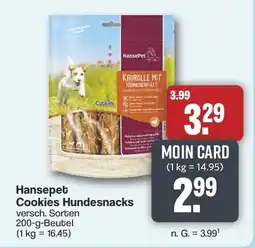 Famila Nord West Hansepet Cookies Hundesnacks Angebot