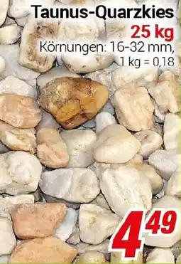 CENTERSHOP Taunus-Quarzkies Angebot