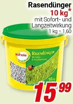 CENTERSHOP Rasendünger Angebot