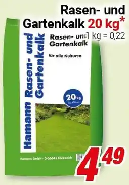 CENTERSHOP Rasen und Gartenkalk Angebot