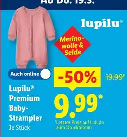 Lidl Lupilu premium baby-strampler Angebot