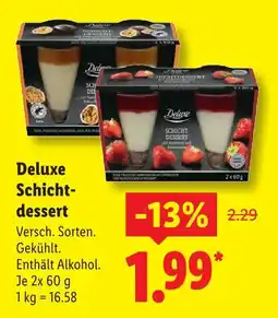 Lidl Deluxe schichtdessert Angebot