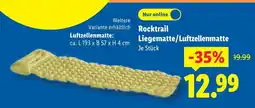 Lidl Rocktrail liegematte/luftzellenmatte Angebot