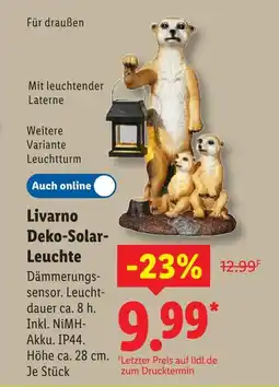 Lidl Livarno deko-solar-leuchte Angebot
