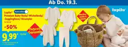 Lidl Lupilu premium baby-body/-wickelbody/ -jogginghose/-strampler Angebot