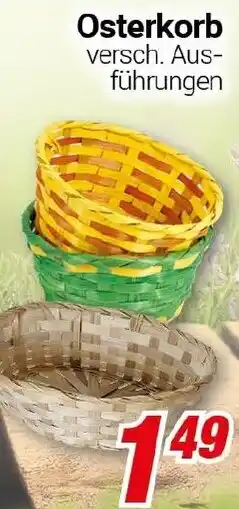 CENTERSHOP Osterkorb Angebot
