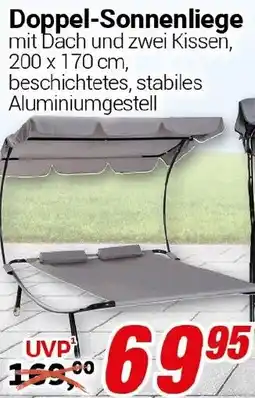 CENTERSHOP Doppel-Sonnenliege Angebot