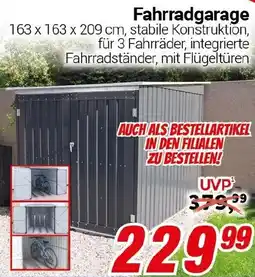 CENTERSHOP Fahrradgarage Angebot