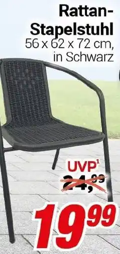 CENTERSHOP Rattan Stapelstuhl Angebot