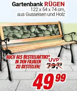 CENTERSHOP Gartenbank RÜGEN Angebot