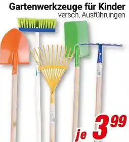 CENTERSHOP Gartenwerkzeuge für Kinder Angebot