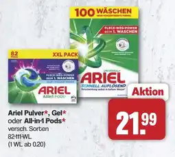 Famila Nord West Ariel Pulver, Gel oder All-in-1 Pods Angebot