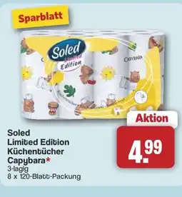 Famila Nord West Soled Limited Edition Küchentücher Capybara Angebot