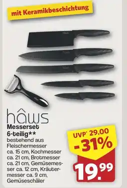 Famila Nord West hâws Messerset 6-teilig Angebot
