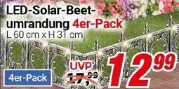 CENTERSHOP LED-Solar-Beetumrandung Angebot
