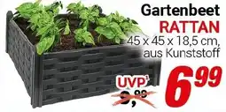 CENTERSHOP Gartenbeet RATTAN Angebot
