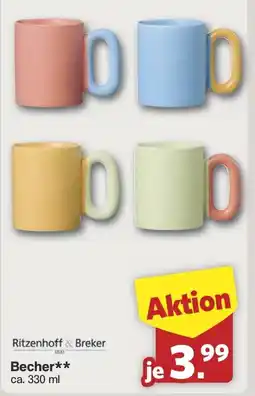 Famila Nord West Ritzenhoff & Breker Becher Angebot