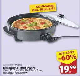 Famila Nord West GOURMETmaxx Elektrische Party-Pfanne Angebot