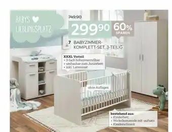 XXXLutz Babyzimmer Komplett-set, 3-teilig. Angebot