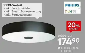 XXXLutz Philips Led-deckenleuchte Angebot