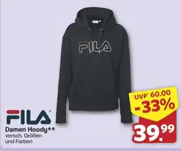 Famila Nord West FILA Damen Hoody Angebot