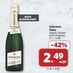 Famila Nord West Söhnlein Sekt Angebot