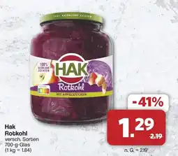 Famila Nord West Hak Rotkohl Angebot
