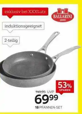 XXXLutz Pfannen-sete Ballarini Angebot