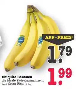 E-Center Chiquita bananen Angebot