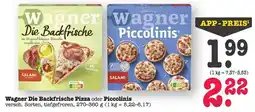 E-Center Wagner die backfrische pizza Angebot