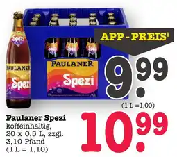 E-Center Paulaner spezi Angebot