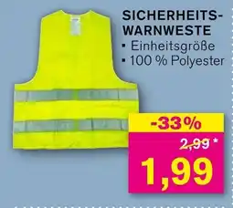 KODi SICHERHEITS- WARNWESTE Angebot