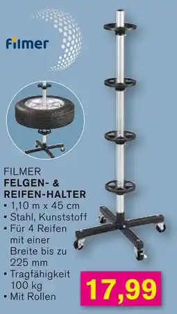 KODi FILMER FELGEN- & REIFEN-HALTER Angebot