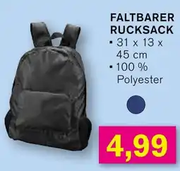 KODi FALTBARER RUCKSACK Angebot