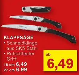 KODi GRANIT KLAPPSÄGE Angebot