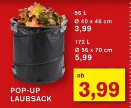 KODi GRANIT POP-UP LAUBSACK Angebot