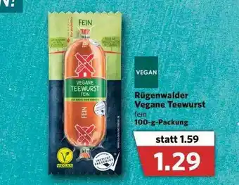 Combi Rügenwalder Vegane Teewurst Angebot