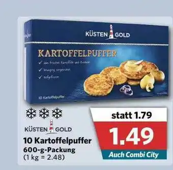 Combi Küsten Gold 10 Kartoffelpuffer Angebot