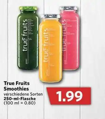 Combi True Fruits Smoothies Angebot