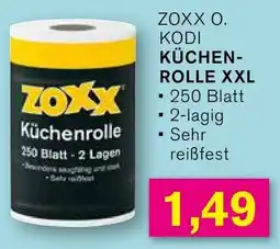 KODi ZOXX O. KODI KÜCHEN- ROLLE XXL Angebot