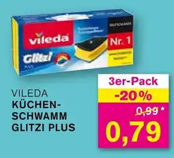 KODi VILEDA KÜCHEN- SCHWAMM GLITZI PLUS Angebot