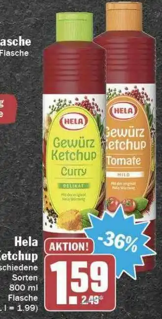 Hit Hela Ketchup Angebot