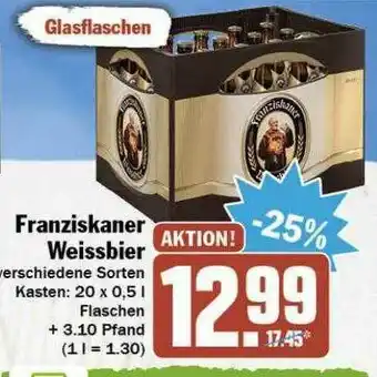 Hit Franziskaner Weißbier Angebot