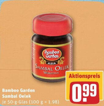 REWE Bamboo Garden Sambal Oelek Angebot