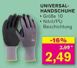 KODi UNIVERSAL- HANDSCHUHE Angebot